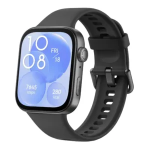 Huawei Watch Fit 3 Black smartwatch with 1.82 inch AMOLED display and fitness tracking