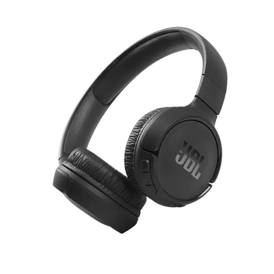 JBL Tune 510BT Wireless Bluetooth On-Ear Headphones – Black JBL Tune 510BT wireless on-ear Bluetooth headphones with Pure Bass sound and 40H battery – main product image