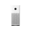 Xiaomi Mi Smart Air Purifier 4 white front view with OLED display and 360 degree air intake